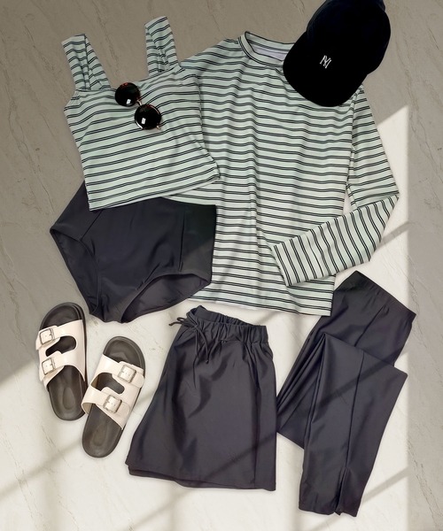 mystic（ミスティック） 水着 シアーパーカー4SETスイムウェア