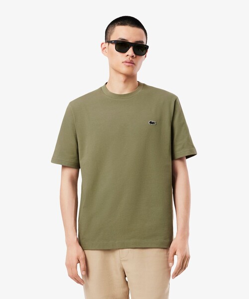 LACOSTE（ラコステ） tシャツ ヘビーウェイト オーバーサイズバック 