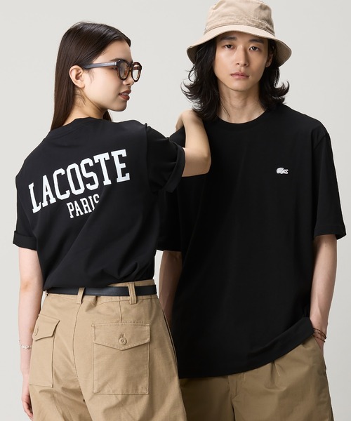 LACOSTE（ラコステ） tシャツ ヘビーウェイト オーバーサイズバック 