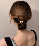 ヘアゴム メタルハートヘアゴムの詳細画像2