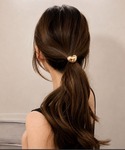 ヘアゴム メタルハートヘアゴムの詳細画像5