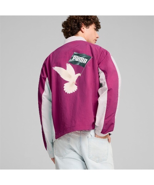 PUMA（プーマ） ナイロンジャケット PUMA x MAS TIEMPO 24 Half Zip