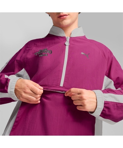 PUMA（プーマ） ナイロンジャケット PUMA x MAS TIEMPO 24 Half Zip