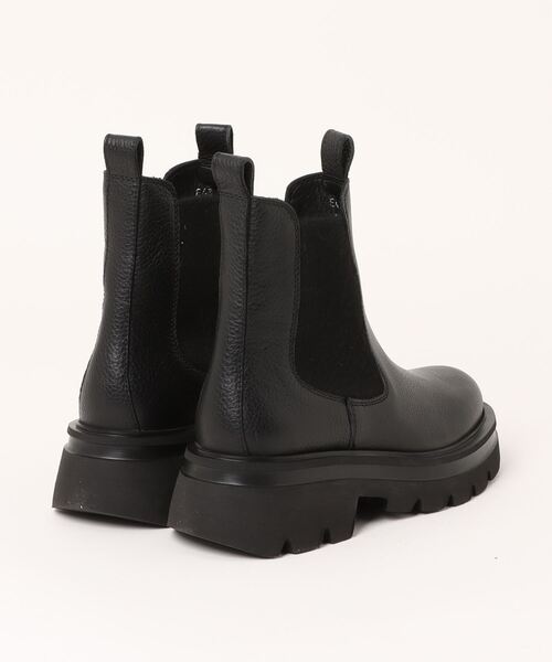 QUSHELI（クシェリ） ブーツ 「QUSHELI」トラックソールサイドゴア