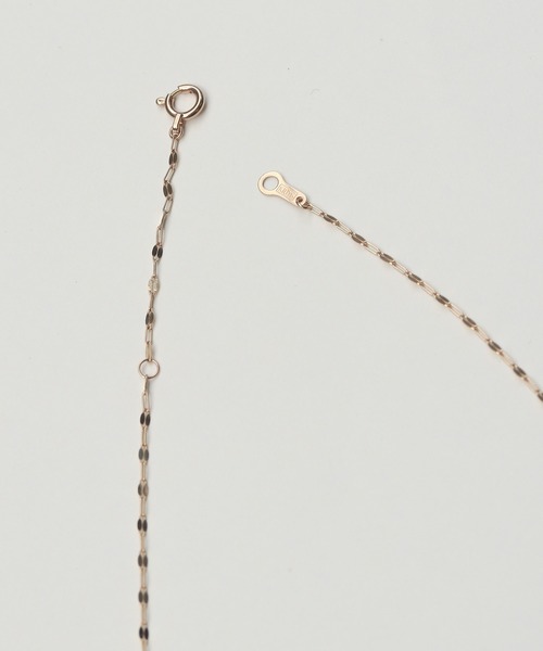 NOIR DE POUPEE（ノワールドプーペ） ネックレス K10YG ペタルチェーン