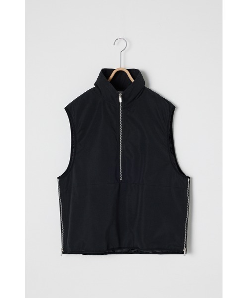 Clubhaus×OncourseTech™ ハーフジップベスト STYLEMIXER（スタイルミキサー） ベスト ジレ ハーフジップパッファー