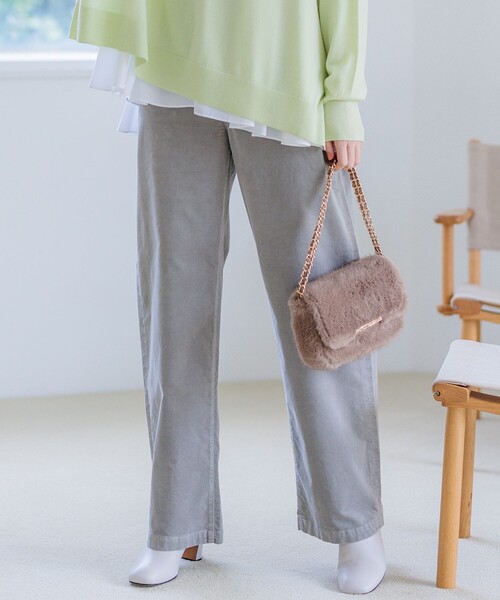 23区（ニジュウサンク） パンツ 「洗える」23区DENIM ベルベット