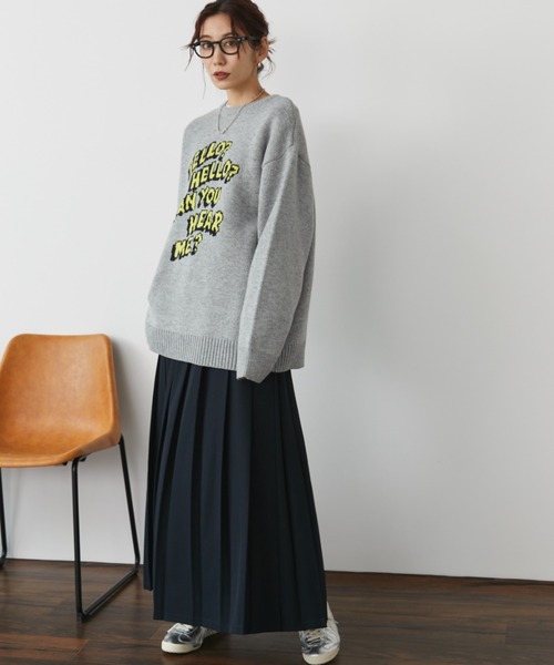ご購入者様決定꒰Auntie Rosa꒱花柄 ベロア プリーツ シフォンスカート