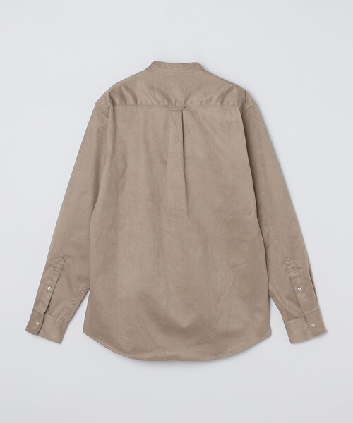 ZAFUL フェイクスエード ソリッドカラー シャツ【送料込み】 SHIPS Colors シャツ Colors: ポリエステル フェイクスエード