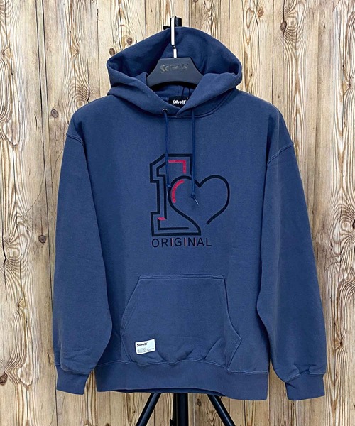 Schott ショット ORIGINAL HEART HOODED SWEAT パーカー Schott N.Y.C パーカー ORIGINAL HEART HOODED SWEAT メンズ