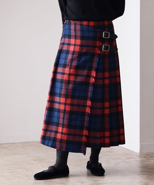 ONEILofDUBLIN 別注ラップスカート fennica（フェニカ） スカート 「別注」O'NEIL OF DUBLIN / ラップ