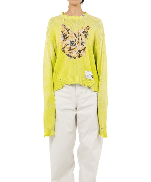 maison mihara yasuhiro イエロー　ニット　22ss Maison MIHARA YASUHIRO ONLINE STORE（ミハラヤスヒロ