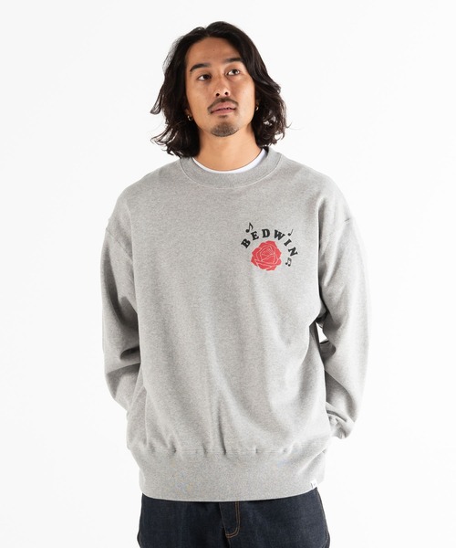 トップス Bedwin BEDWIN & THE HEARTBREAKERS L/S OPEN COLLAR JACQ