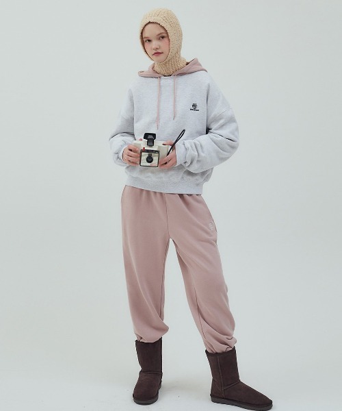 トレーナー スウェット A'GEM/9 × .kom 「muah muah/ムーアムーア」 FLEECE REGULAR SWEATSHIRTS/フリ KOM トレーナー スウェット A'GEM/9 × .kom 「muah muah/ムーア