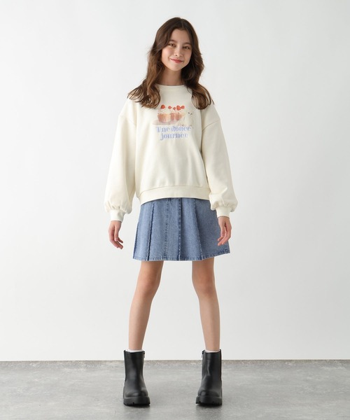 GLOBAL WORK（グローバルワーク） スカート CHEER ONデニムスカート