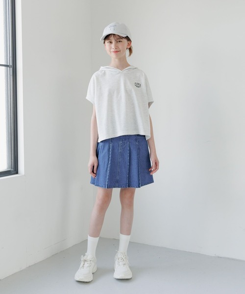 SOOR PLOOM ブラックデニム スカート 104cm 4y ブラックデニム スカート