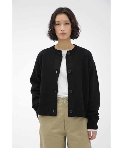 カーディガン LAMBSWOOL COTTON レディース