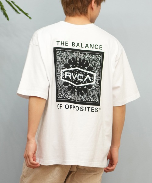 RVCA エド・テンプルトン　Tシャツ　ルーカ　バックプリント　ユニセックス RVCA tシャツ RVCA/ルーカ 半袖Tシャツ バックプリント BF041
