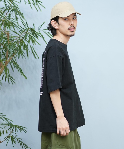 【RVCA】バックグラフィック 半袖 Tシャツ ブラック / 送料無料 RVCA tシャツ RVCA/ルーカ 半袖Tシャツ バックプリント BF041