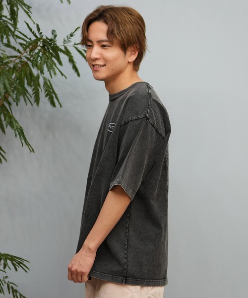 【RVCA】バックグラフィック 半袖 Tシャツ ブラック / 送料無料 セール】RVCA/ルーカ 半袖Tシャツ バックプリント ビック
