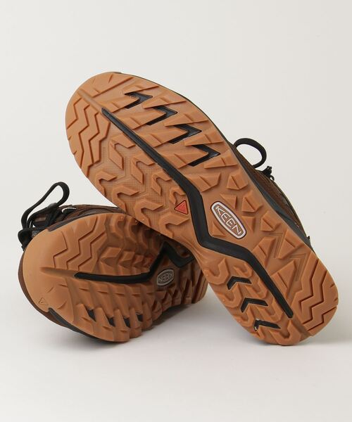 keenブーツ ブラウン　26.5cm美品 メンズ レヴェル フォー ミッド ポーラー 防水ウィンターブーツ