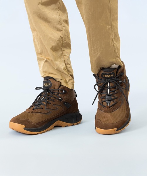 KEEN - KEEN ハイキングブーツ キーンの新作ハイキングブーツが画期的！ 少ない力でぐにゃっと