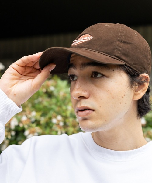 niko and…（ニコアンド） キャップ 帽子 カラー刺繍コットンキャップ