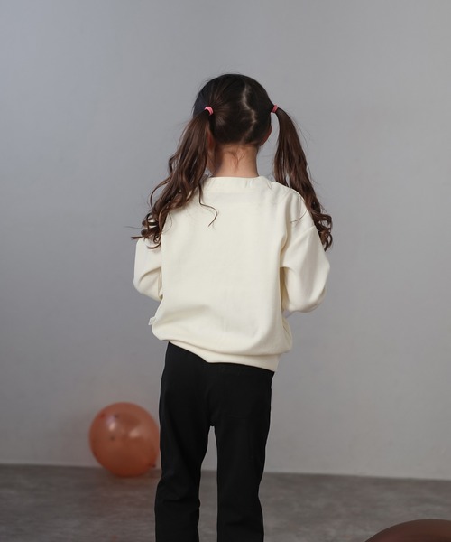 カーディガン 「3-10才対応」ハート刺繍スナップボタンカーディガン キッズ 子供服 女の子 | BONJOUR SAGAN enfant | 07