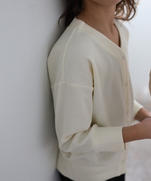 カーディガン 「3-10才対応」ハート刺繍スナップボタンカーディガン キッズ 子供服 女の子 | BONJOUR SAGAN enfant | 15