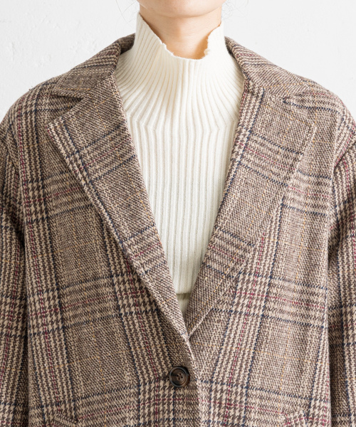 「prose verse」 チェスターコート MEDIUM ブラウン レディース_画像5