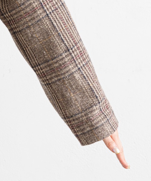 「prose verse」 チェスターコート MEDIUM ブラウン レディース_画像6