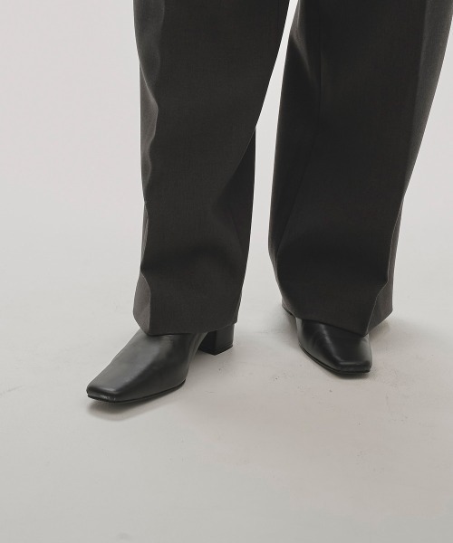 【todayful】 Squaretoe Leather Sabot 38 TODAYFUL スリッポン Squaretoe Leather Sabot レディース : ZOZOTOWN