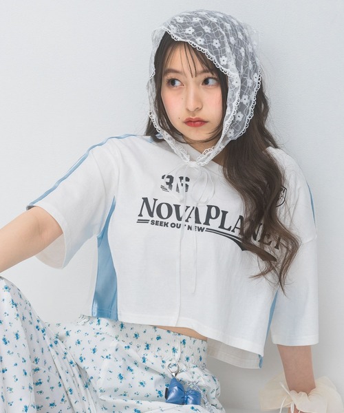 repipi armario（レピピアルマリオ） tシャツ キリカエショートゲーム