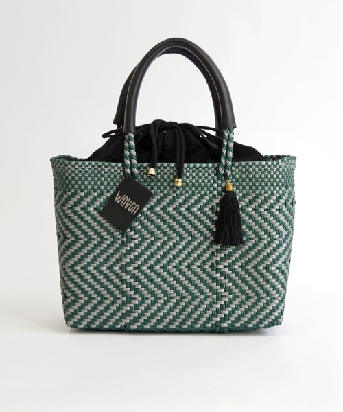 WOVEN カゴバッグ かごバッグ カゴバッグ WOVEN (ウーヴン) /スモールドロー