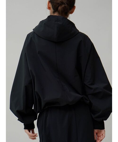 YORT コート アウター 「撥水・サステナブル」ドロストパーカー  