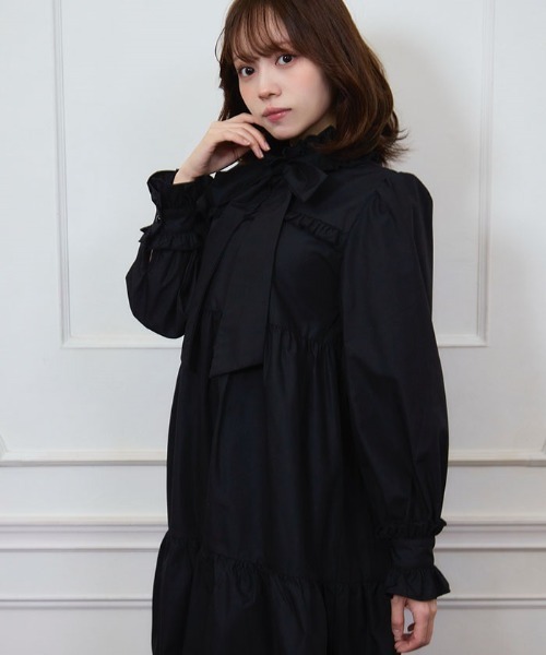 Fickle Bebe フリルティアードワンピース　アクシーズファム フリルティアードワンピース | Fickle Bebe