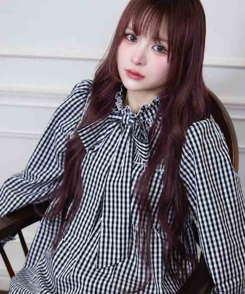 Fickle Bebe（フィクルベベ） ワンピース フリルリボンティアード