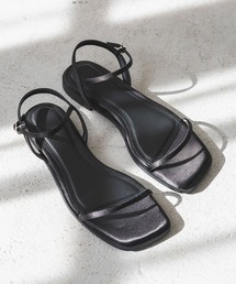サンダル サテンナローフラットサンダル レディース｜ZOZOTOWN Yahoo!店