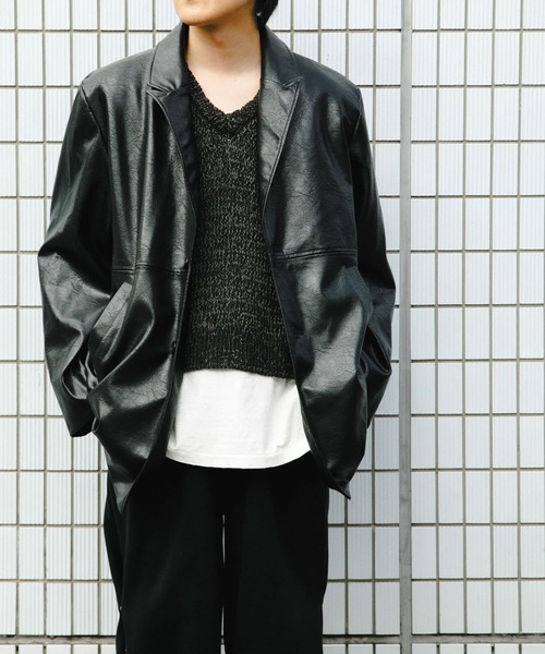 SENSE OF PLACE by URBAN RESEARCH ジャケット MEDIUM ブラック メンズ