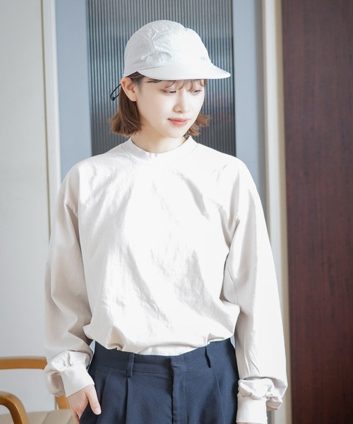 mami　キャップ ロゴ刺繍マットサテンキャップ｜PETAL ONLINE（ペタルオンライン）