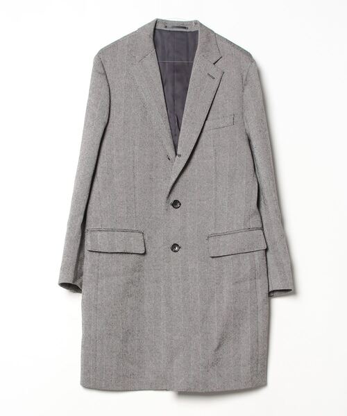 ESTNATION（エストネーション） チェスターコート 48 グレー メンズ