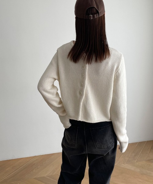 「CANAL JEAN」 「el mar」ニットカーディガン ONE SIZE ライトカーキ レディース CANAL JEAN 「CANAL JEAN」 「El mar」ニットカーディガン ONE