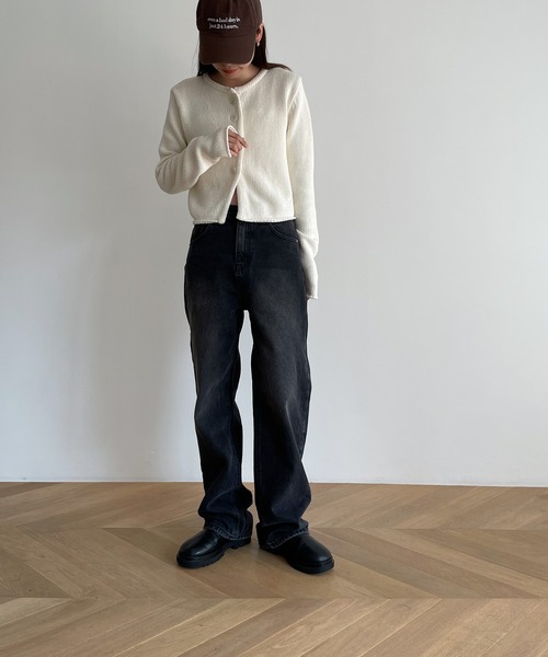 CANAL JEAN 「CANAL JEAN」 「El mar」ニットカーディガン ONE