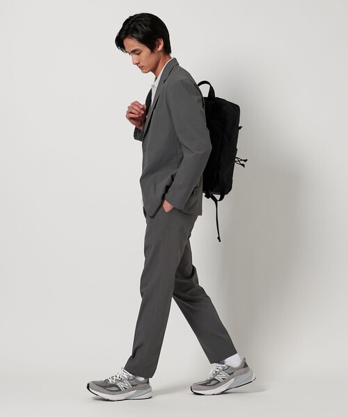 UNITED ARROWS スラックス ライトサッカー ノープリーツ UA COZY