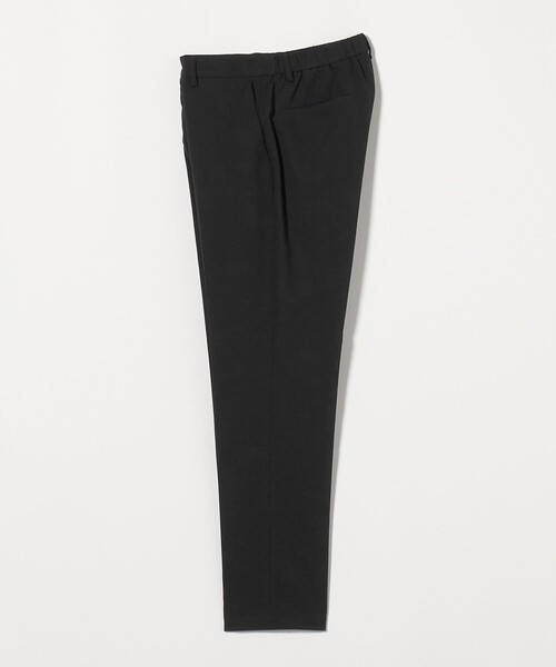 【UNITED ARROWS】美品 ノーカラーパンツ ストレッチ ウォッシャブル モックロディ ノープリーツ スラックス UA COZY ―ストレッチ