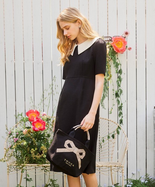 TOCCA（トッカ） ワンピース 半袖 FLYING SAUCER ドレス : ZOZOTOWN