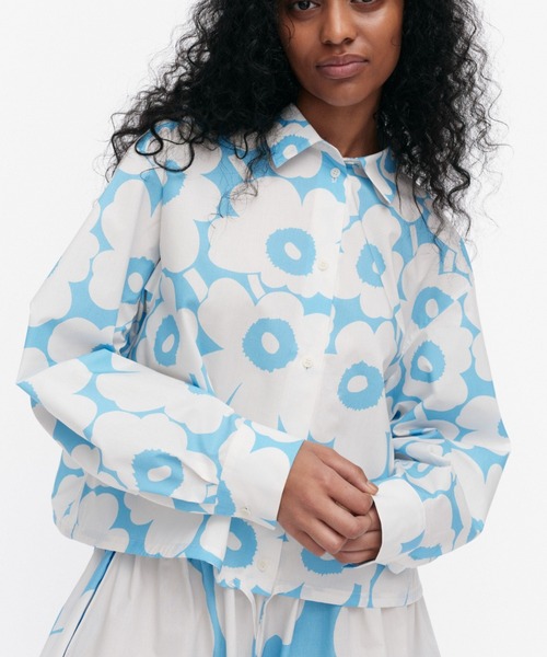 マリメッコ ブラウス marimekko ブラウス シャツ Rypytys Unikko / blouse レディース