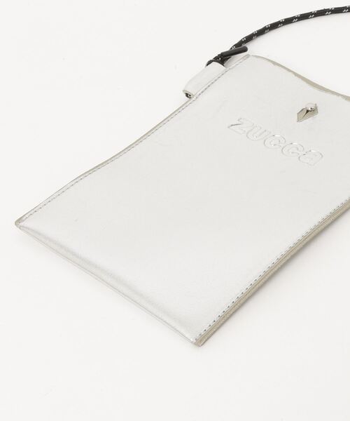 zucca シルバー ショルダーバッグ ZUCCa 「ZUCCa」 ショルダーバッグ FREE シルバー レディース