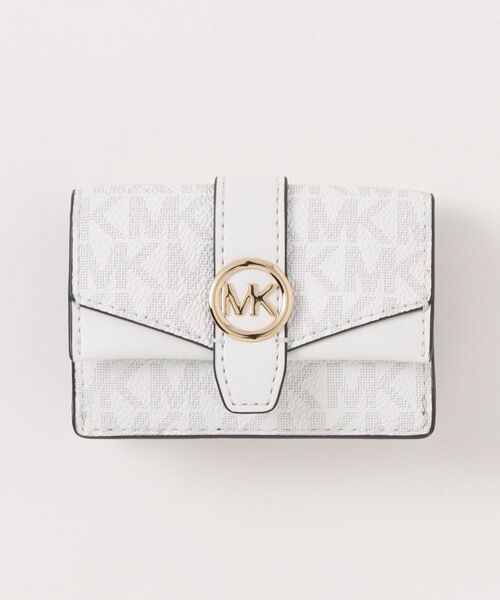 【MICHAEL KORS】GREENWICH フラップ トライフォールド XS MICHAEL KORS 財布 GREENWICH XS FLAP TRIFOLD ウォレット