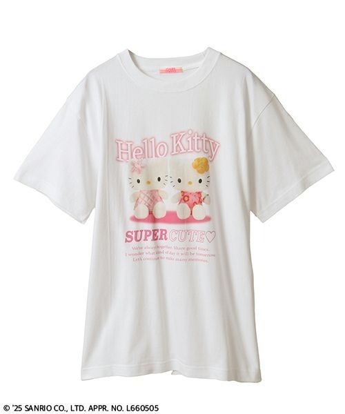 激レア　HELLO KITTY Candy Stripper Tシャツ　キティ ハローキティとのコラボアイテムの先行予約スタート！ / CANDY STRIPPER